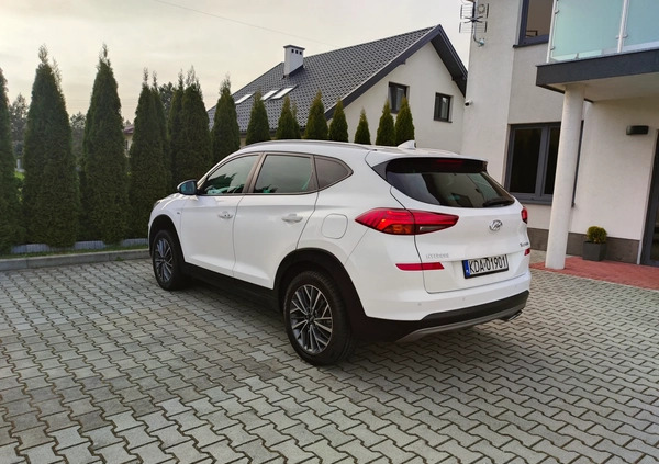 Hyundai Tucson cena 88900 przebieg: 49500, rok produkcji 2019 z Czarne małe 67